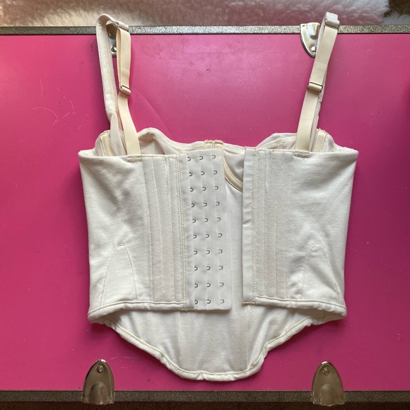 SKIMS corset top white XXS - Picture 2 of 12